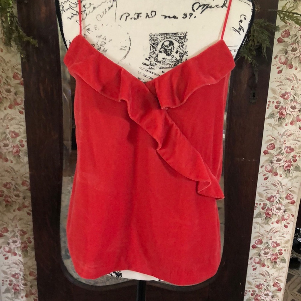 Velvet tank top